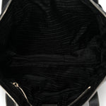 Nappa Pocket Satchel Black