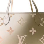 Monogram Giant Spring In The City Neverfull MM Sunset Kaki