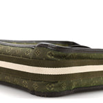 Mini Monogram Besace Mary Kate Kaki