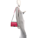 Lambskin Quilted Medium Boy Flap Pink