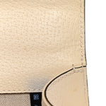 Textured Calfskin Crystal Mini Dionysus Shoulder Bag Mystic White
