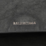 Agneau Large Grungy Messenger Black