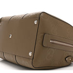 Piuma Calfskin Jumbo GG Embossed Large Duffle Bag Good Taupe