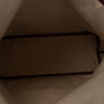 Grained Calfskin Canvas 1920 Oh! Tote Ruban GM Madder Bronze