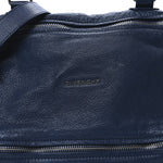 Sugar Goatskin Medium Pandora Deep Blue