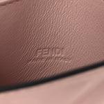 Nappa Matisse FF Embossed Nano Maxi Buckle Baguette Charm Rosa Quarzo