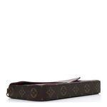 Monogram Pochette Felicie Chain Wallet Fuchsia