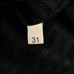 Nappa Pocket Satchel Black