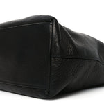 Vitello Daino Tote Black