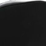 Nylon Grained Calfskin Watson Diaper Bag Black