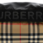 Nylon Vintage Check Sonny Bum Bag Archive Beige Black