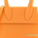 Grained Calfskin Le Chiquito Moyen Dark Orange