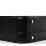 Monogram Glace Valisette MM Black
