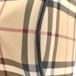 Nova Check Barrel Bag Black