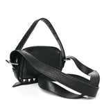 Primal Lambskin Mini Ricco Shoulder Bag Black