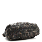 Zucca Calfskin Crocodile Embossed Large Chef Shopper Tote Tobacco