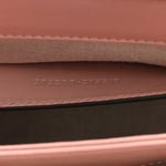 Calfskin GG Matelasse Small Slim Chain Shoulder Bag Perfect Pink Natural