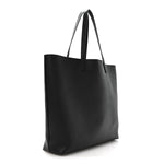 Calfskin Large Shopping Tote Black