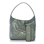 Iridescent Goyardine Boheme Hobo Pearly Green