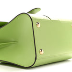 Box Calfskin PM Brillant Satchel Aloe