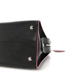 Epi Vaneau GM Black Hot Pink
