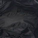 Nylon Monogram Medium Light Single Buckle Backpack Black