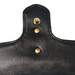 Velvet Matelasse Mini GG Marmont Shoulder Bag Black