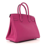 Togo Birkin 30 Rose Pourpre