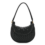 Nappa Intrecciato Small Gemelli Black