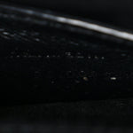 Grain De Poudre Textured Mixed Matelasse Triquilt Small Monogram Satchel Black
