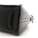 Shiny Lord Calfskin Small Antigona Black