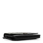 Lambskin Quilted Boy Wallet On Chain WOC Black