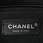 Lambskin Quilted Medium Boy Flap Black