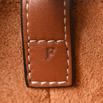 Smooth Calfskin Medium Cuir Triomphe Box Tan
