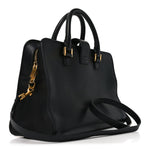 Calfskin Monogram Baby Cabas Black