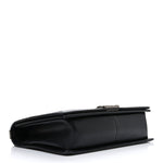 Caviar Quilted Large Boy Flap Black