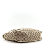 Monogram Medium Abbey Tote White