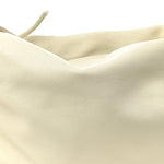 Calfskin Mini Swan Chain Shoulder Bag Almond
