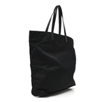 Tessuto Nylon Shopping Tote Black