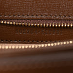 GG Supreme Monogram Horsebit 1955 Shoulder Bag Beige Brown Sugar