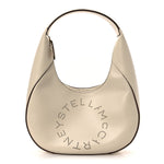 Eco Alter Nappa Perforated Logo Small Hobo White