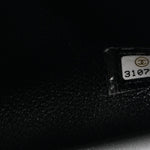 Lambskin Quilted Mini Square Flap Black