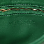 Lambskin Maxi Intrecciato Cassette Crossbody Bag Racing Green