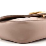 Calfskin Matelasse Super Mini GG Marmont Shoulder Bag Porcelain Rose
