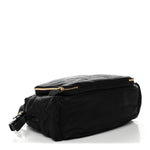 Nylon Quilted Diaper Tote Bag Black