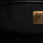 Lambskin Quilted Small CC Links Flap Black