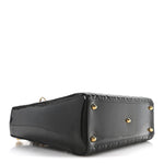 Patent Cannage Large Lady Dior Black