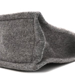 Wool Calfskin Rive Gauche Tote Grey