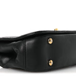 Lambskin Mini Carry Chic Flap Black