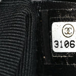 Lambskin Quilted Pearl Mini About Pearls Drawstring Bag Black